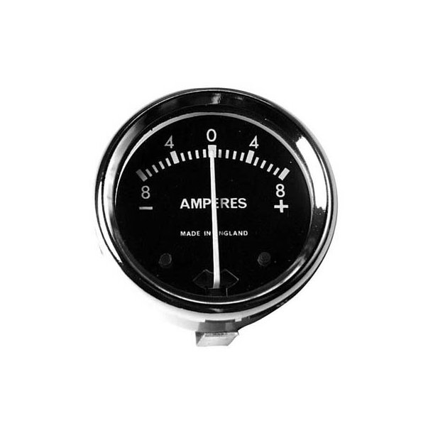 Amperemeter 8A sort