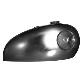 Benzintank BSA Gold Star svingarm, forkromet