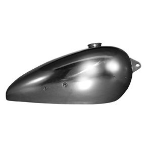 Benzintank BSA B31/B33 plunger, forkromet, skrue