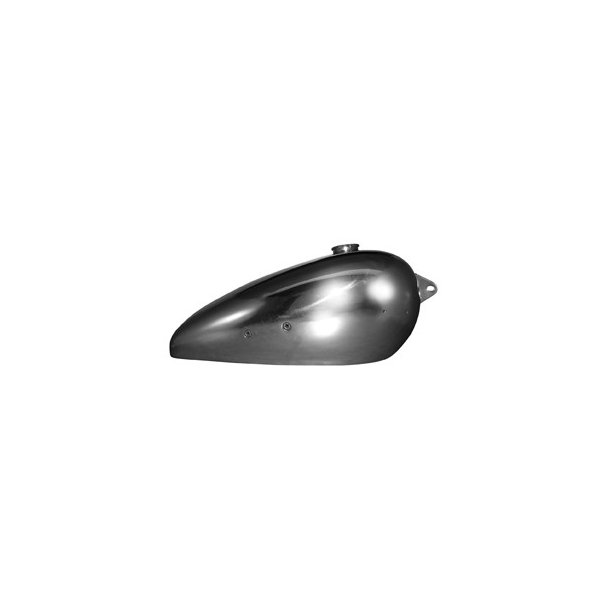 Benzintank BSA B31/B33 plunger, forkromet, skrue