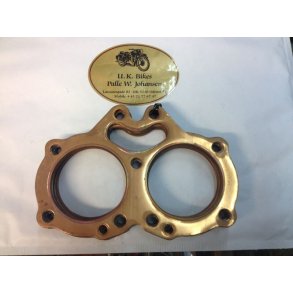 Toppakning BSA A10, asbest/kobber