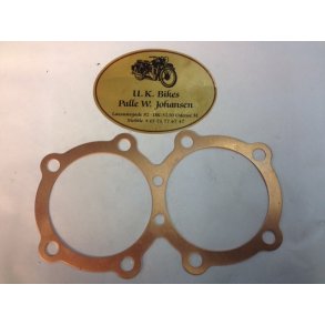 Toppakning, Triumph T140, kobber