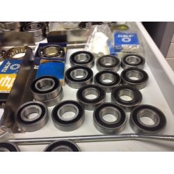 Lejer til motor og gearkasse