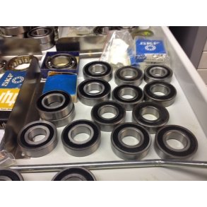 Lejer til motor og gearkasse