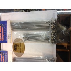 Eger, rustfrie og galvaniserede