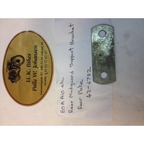 Skrmbeslag, BSA A7/A10/B, bag, plade