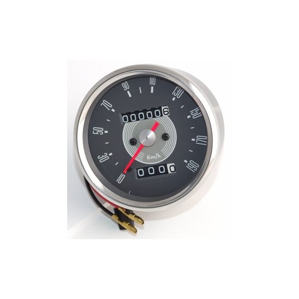 Speedometer Triumph 1966-70, gr, replica