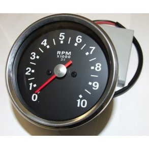 Omdrejningstller BSA 1971-72, sort, replica