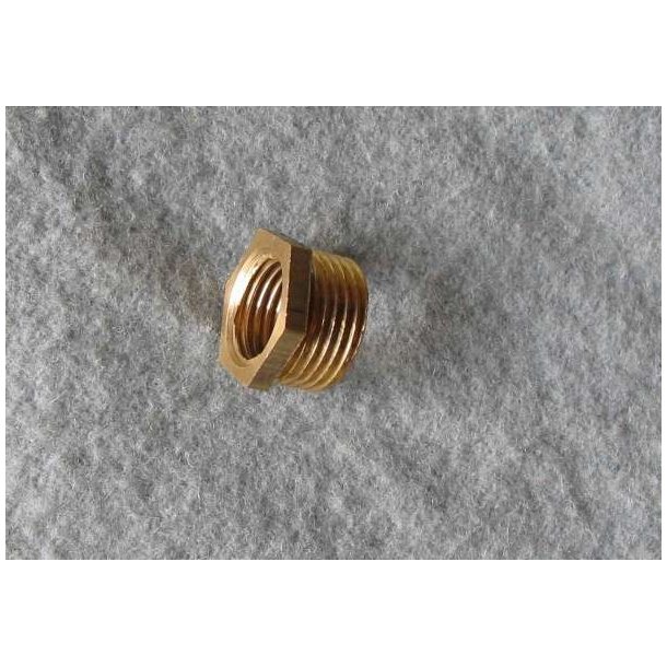 Benzinhaneadapter, 1/4" til 3/8"